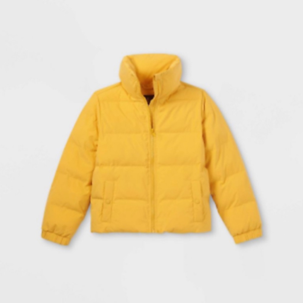 Yellow Puffer Jacket